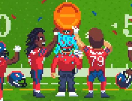 Retro Bowl - Play Retro Bowl on The Pizza Edition Games